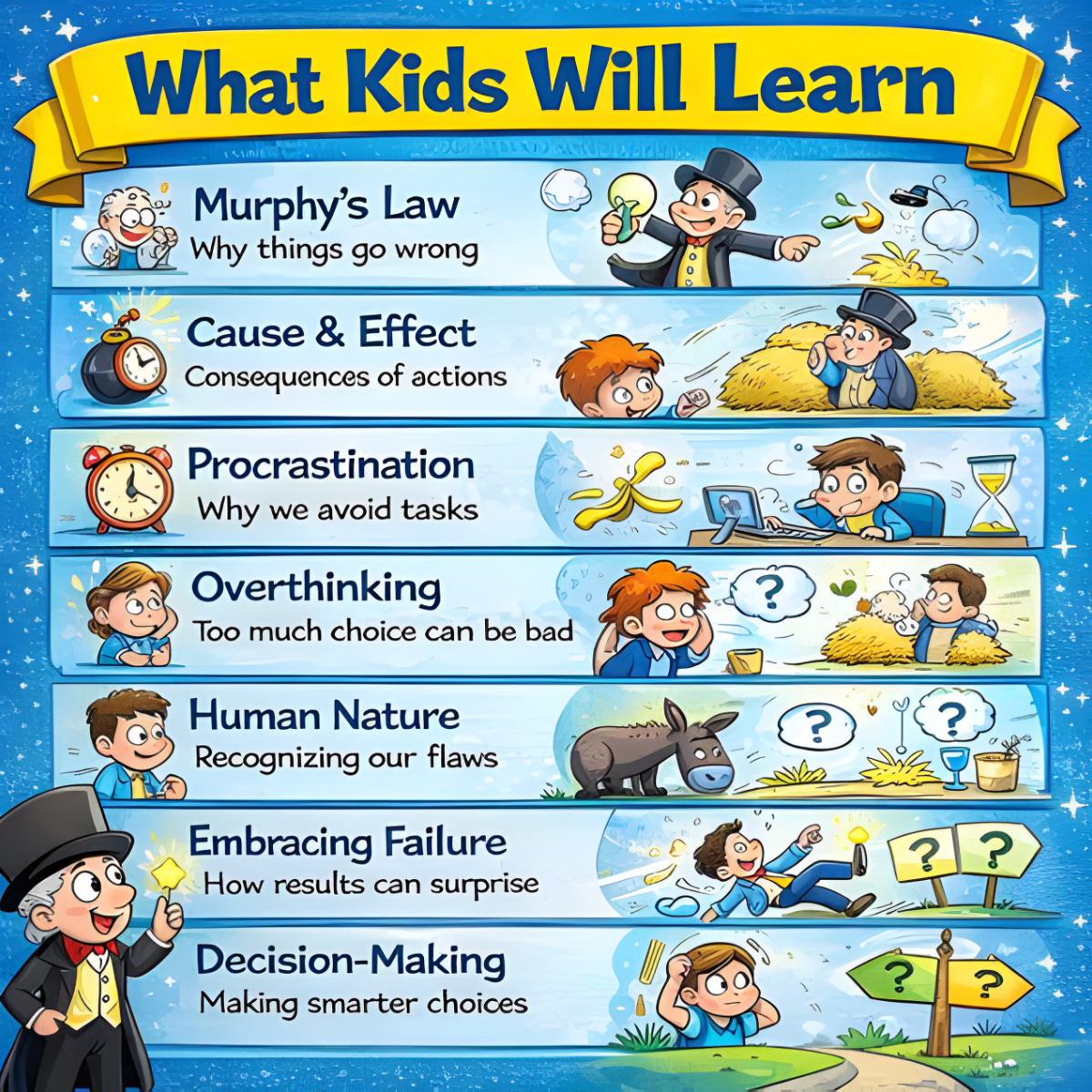 Murphy's Law Life Principles for Children